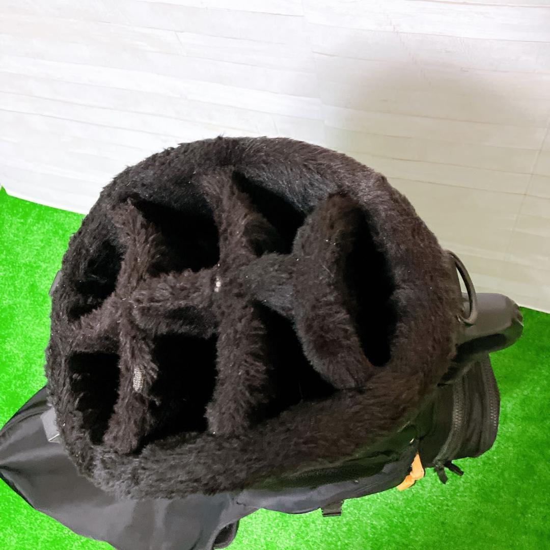 EDWIN GOLF キャディバッグ スタンド式 ブラック 9型 7分割 ゴルフ