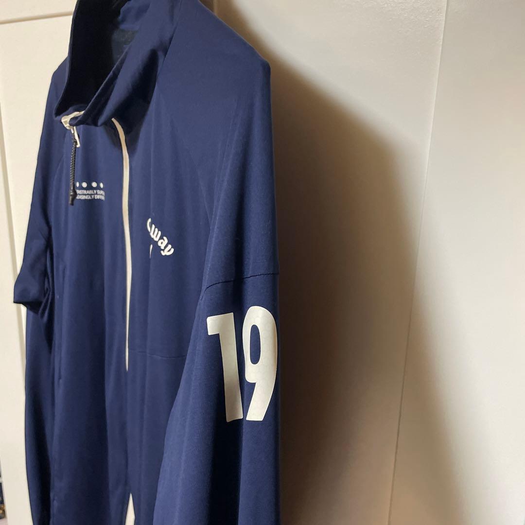 Callaway ネイビー ジップアップジャケット Mサイズ