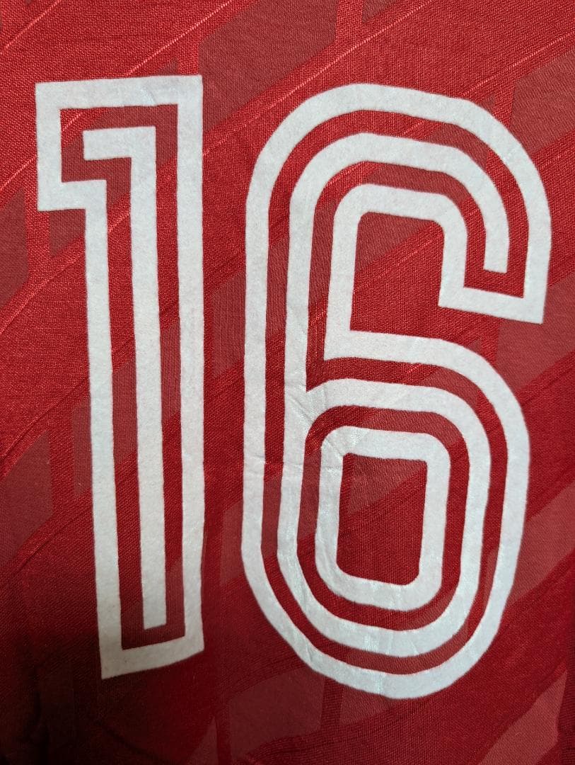 正規品 超希少 ドルトムント 86–87 アウェイ 長袖 #16 支給品可能性