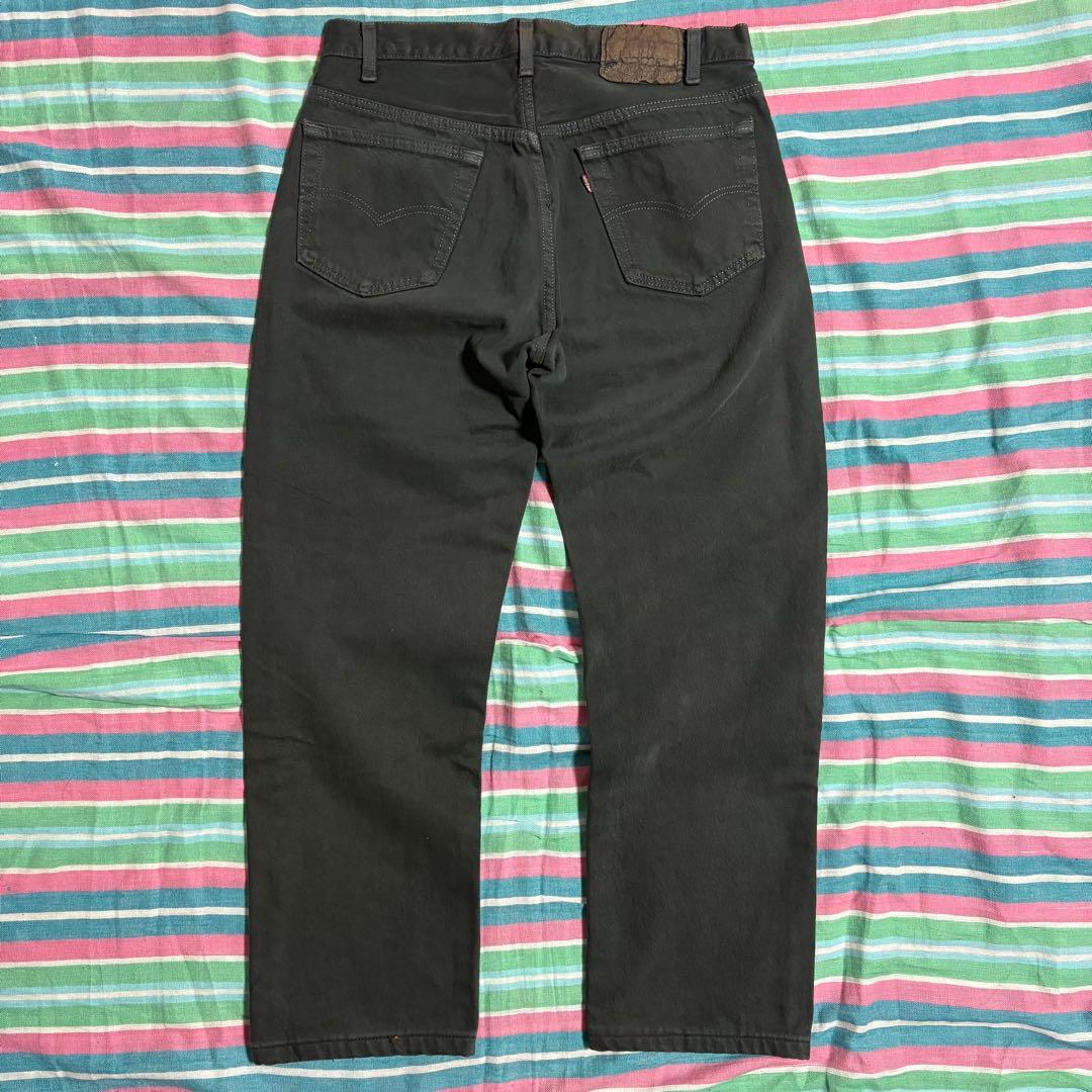 vintage 80s levi's 501 ブラックデニム W32 USA製