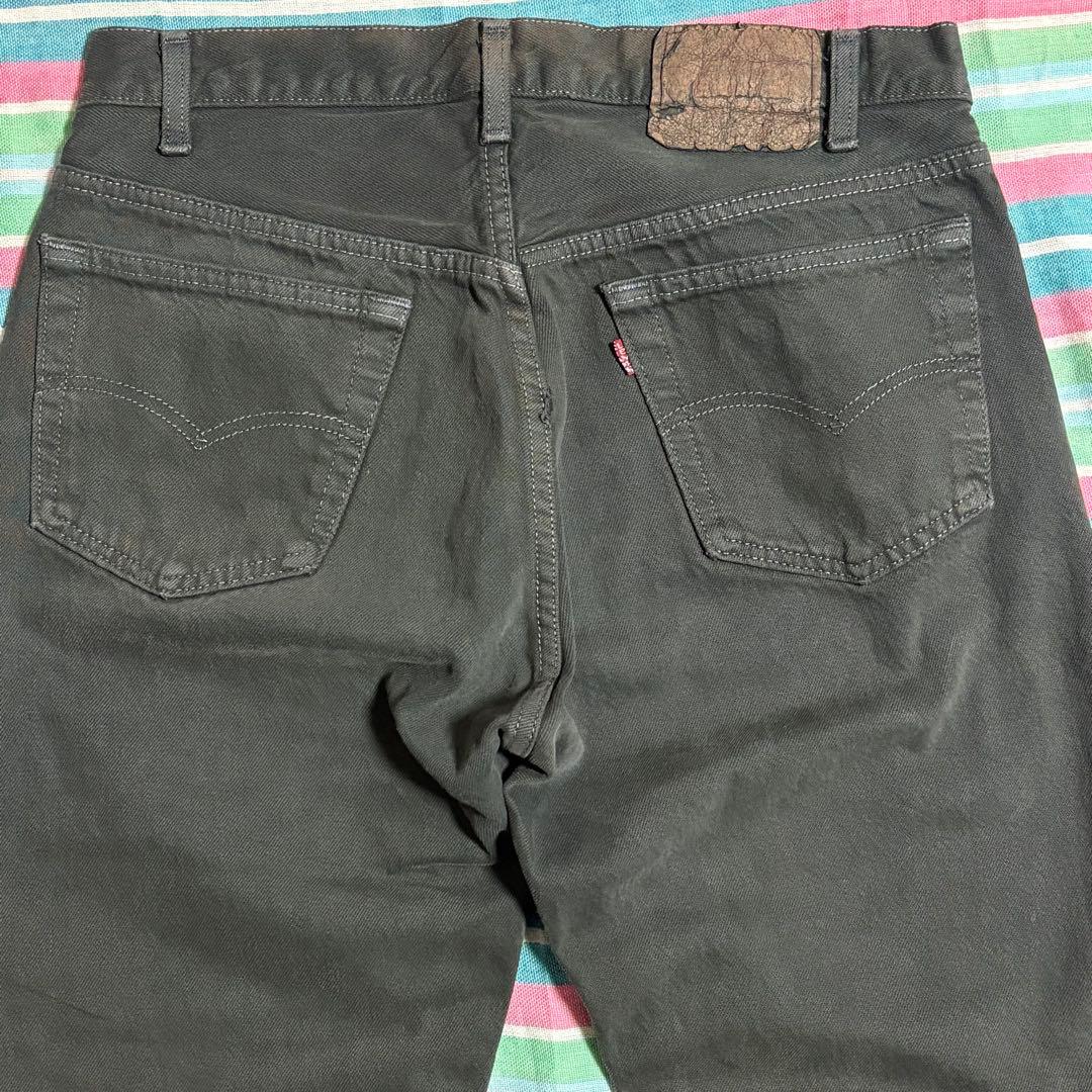 vintage 80s levi's 501 ブラックデニム W32 USA製