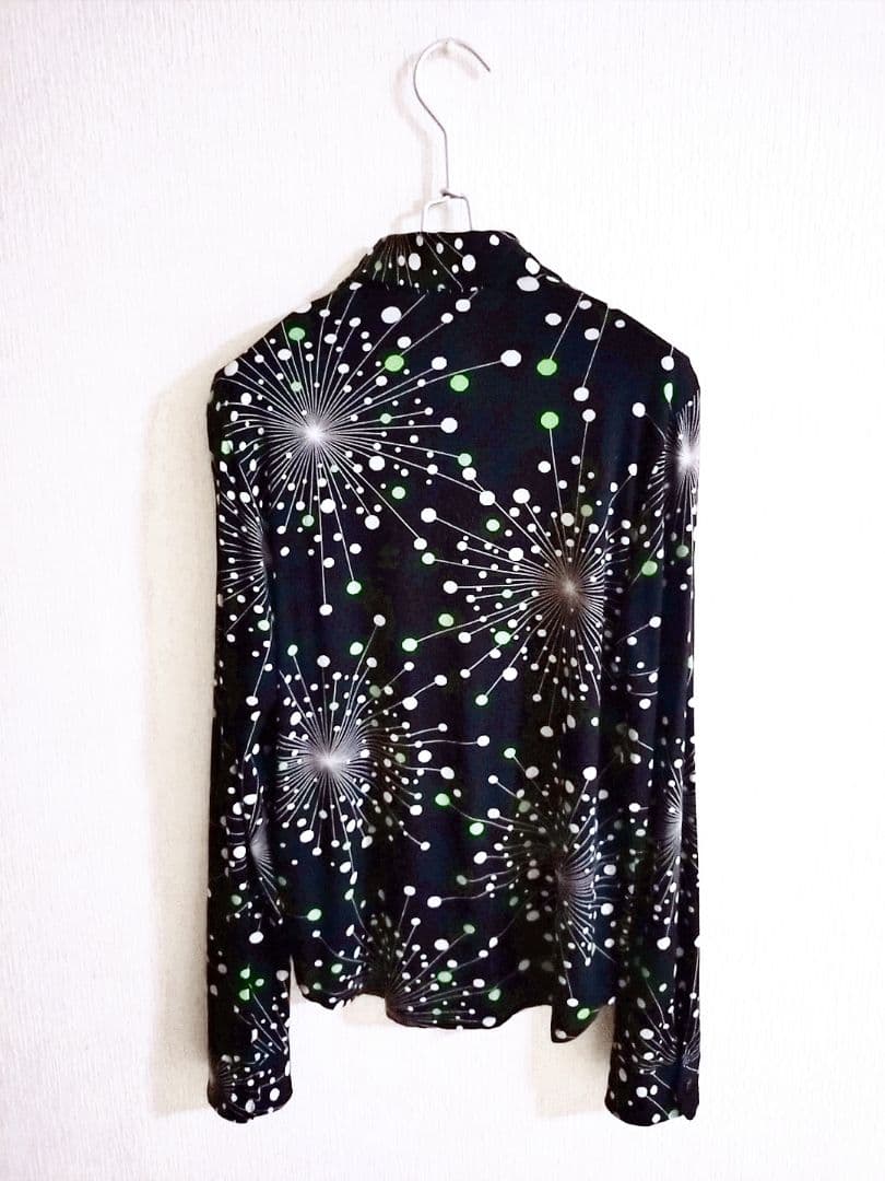 D222177 agnes b. 総柄 ロングスリーブシャツ