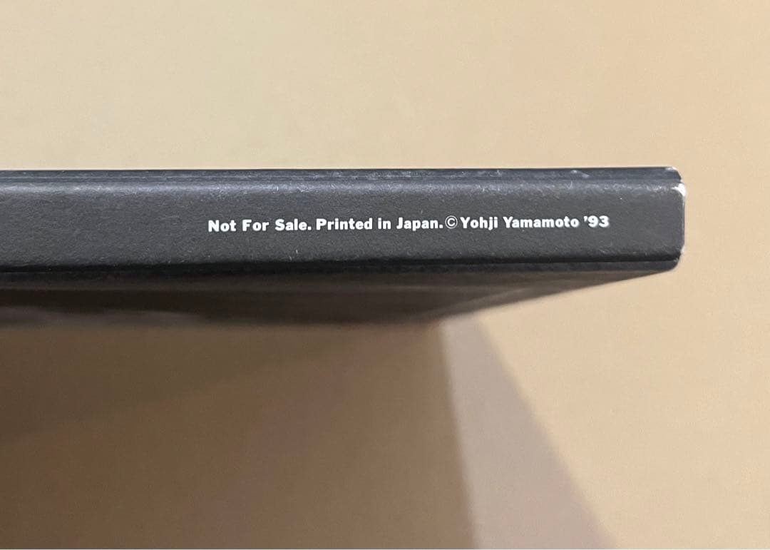 THE SHOW 山本耀司　Yohji Yamamoto 徳武弘文　非売品
