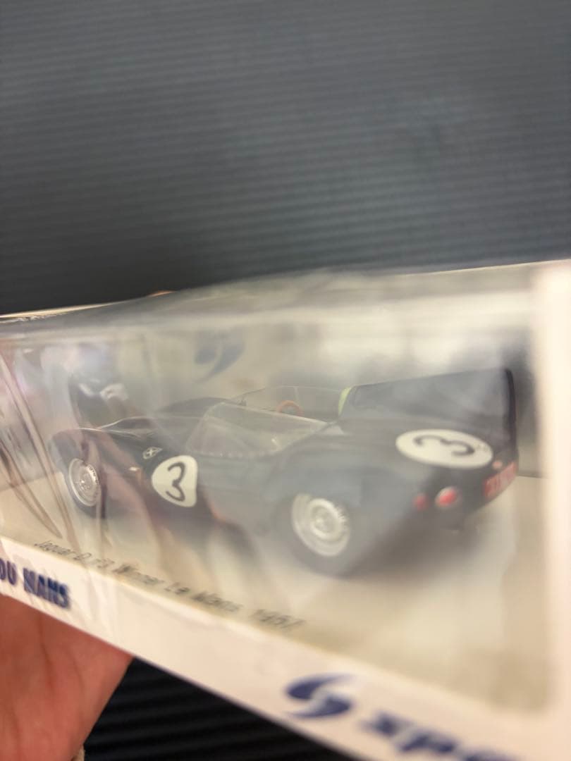 スパーク 1/43 ジャガー D No.3 1957 ル・マン　ミニカー