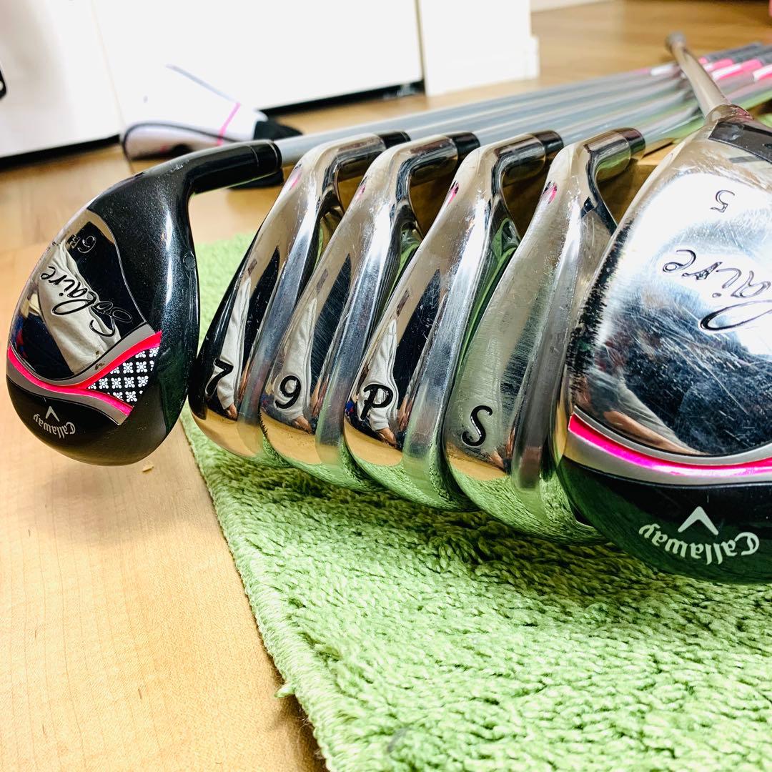 Callaway Solaire レディース ゴルフクラブセット 6本