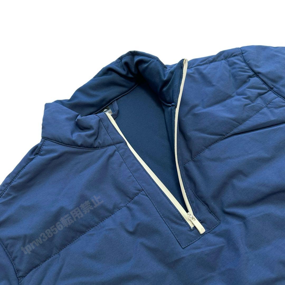 アディダス ゴルフ 2XL 中綿 ジャケット アウター ジャンパー 紺