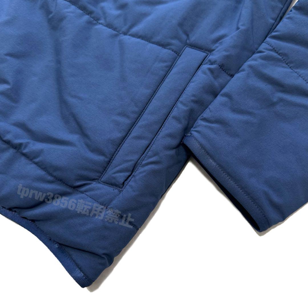 アディダス ゴルフ 2XL 中綿 ジャケット アウター ジャンパー 紺