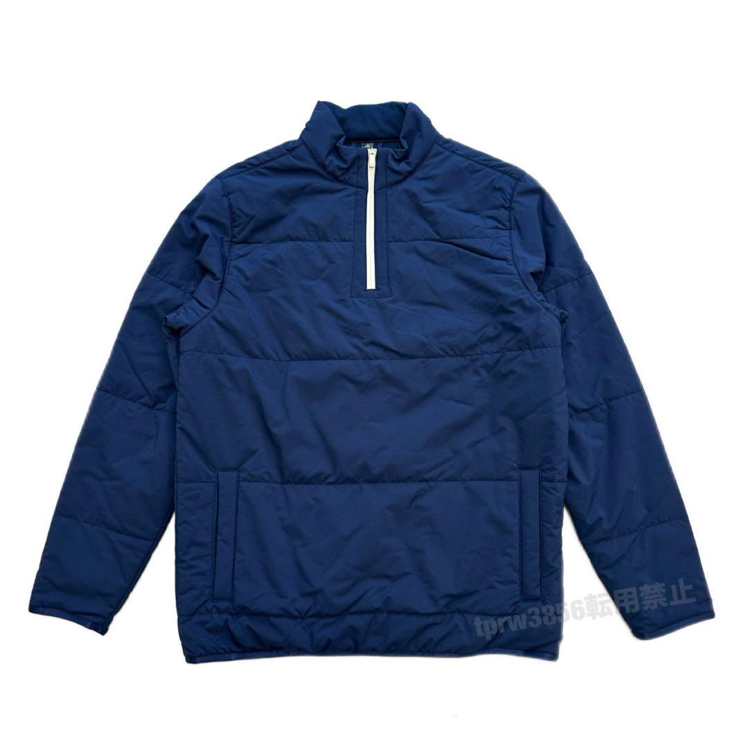 アディダス ゴルフ 2XL 中綿 ジャケット アウター ジャンパー 紺
