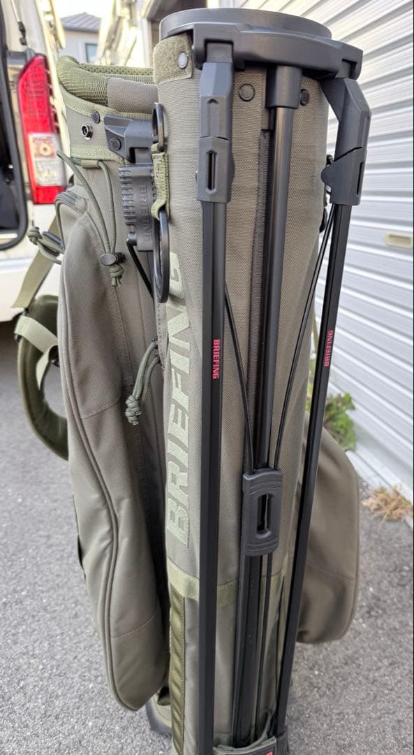 ブリーフィング　キャディバック　セルフスタンドバックセット
