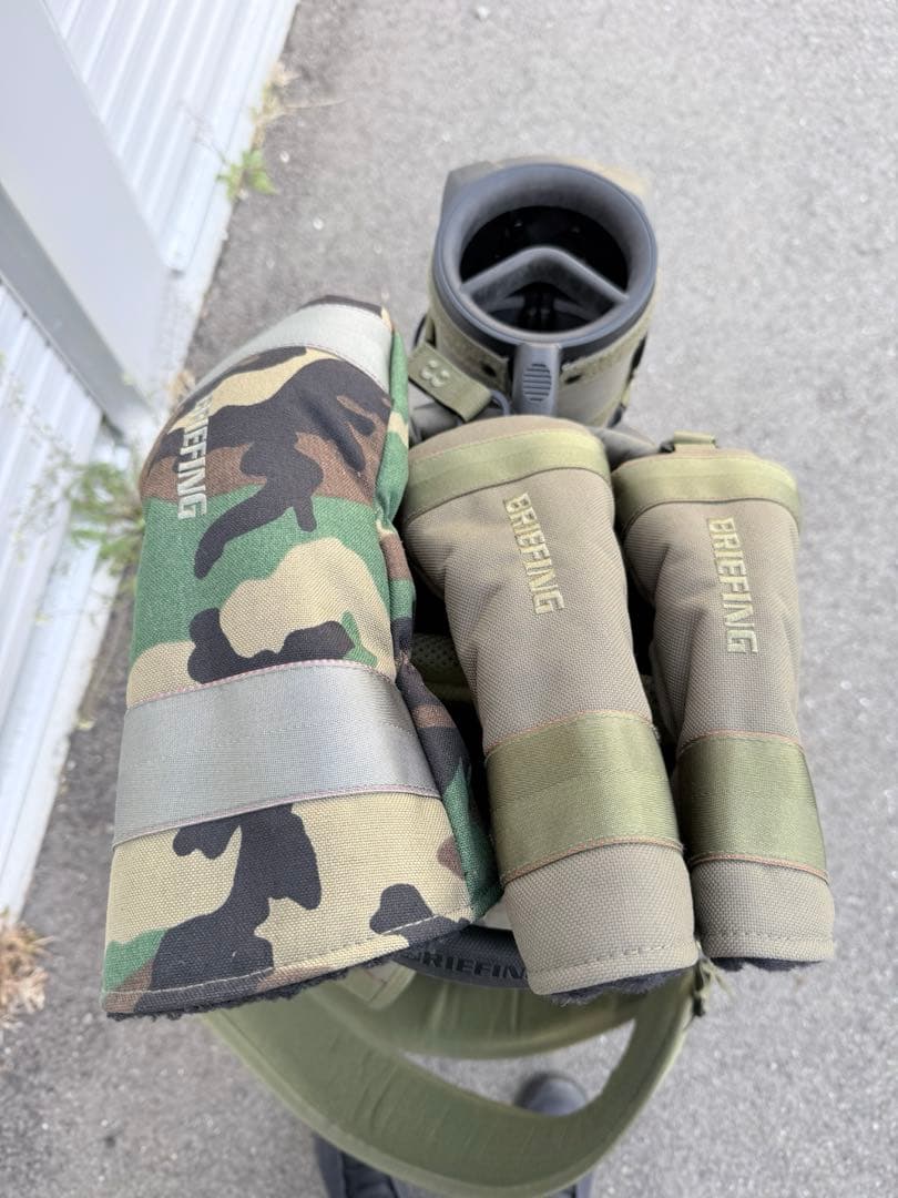 ブリーフィング　キャディバック　セルフスタンドバックセット