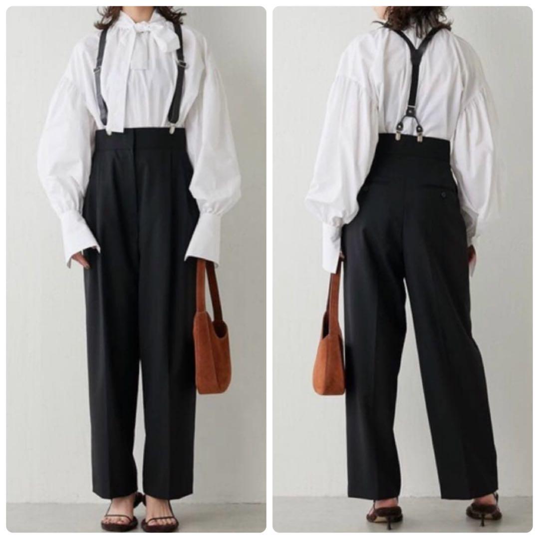 【Whim Gazette】美品 ウィムガゼット ボウタイブラウス 近年モデル