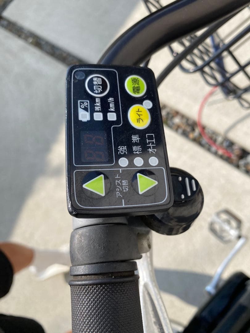 _555　ブリヂストン ハイディー2 HY685C ブラック 電動自転車