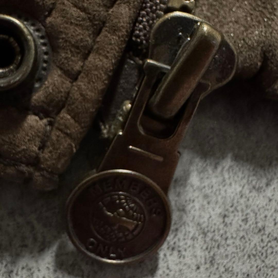 【00s archive】スポーツジャケット　3L レザー　本革　短丈　A-2