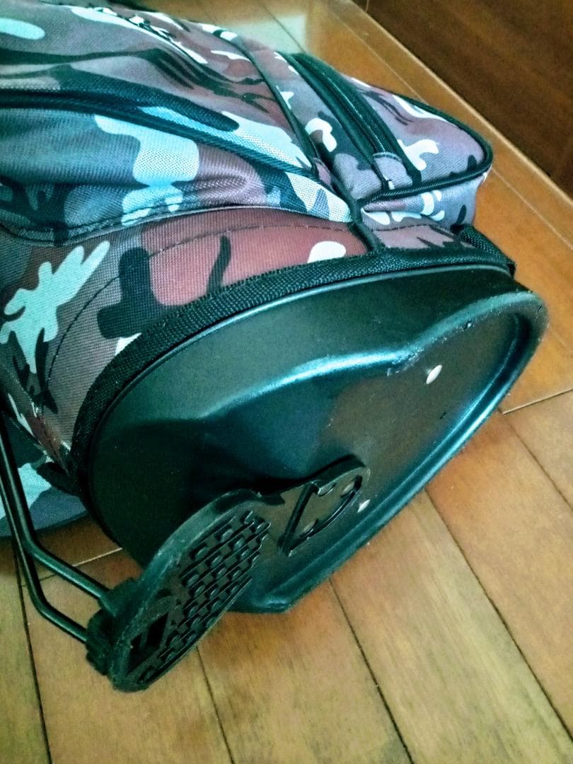 ★PYKES PEAK★スタンド式キャディバッグ★迷彩柄★美品★