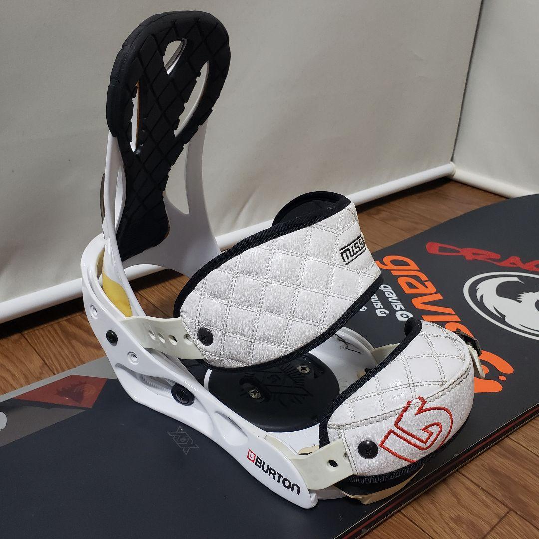 BURTON Custom x mission 154cm スノーボードセット
