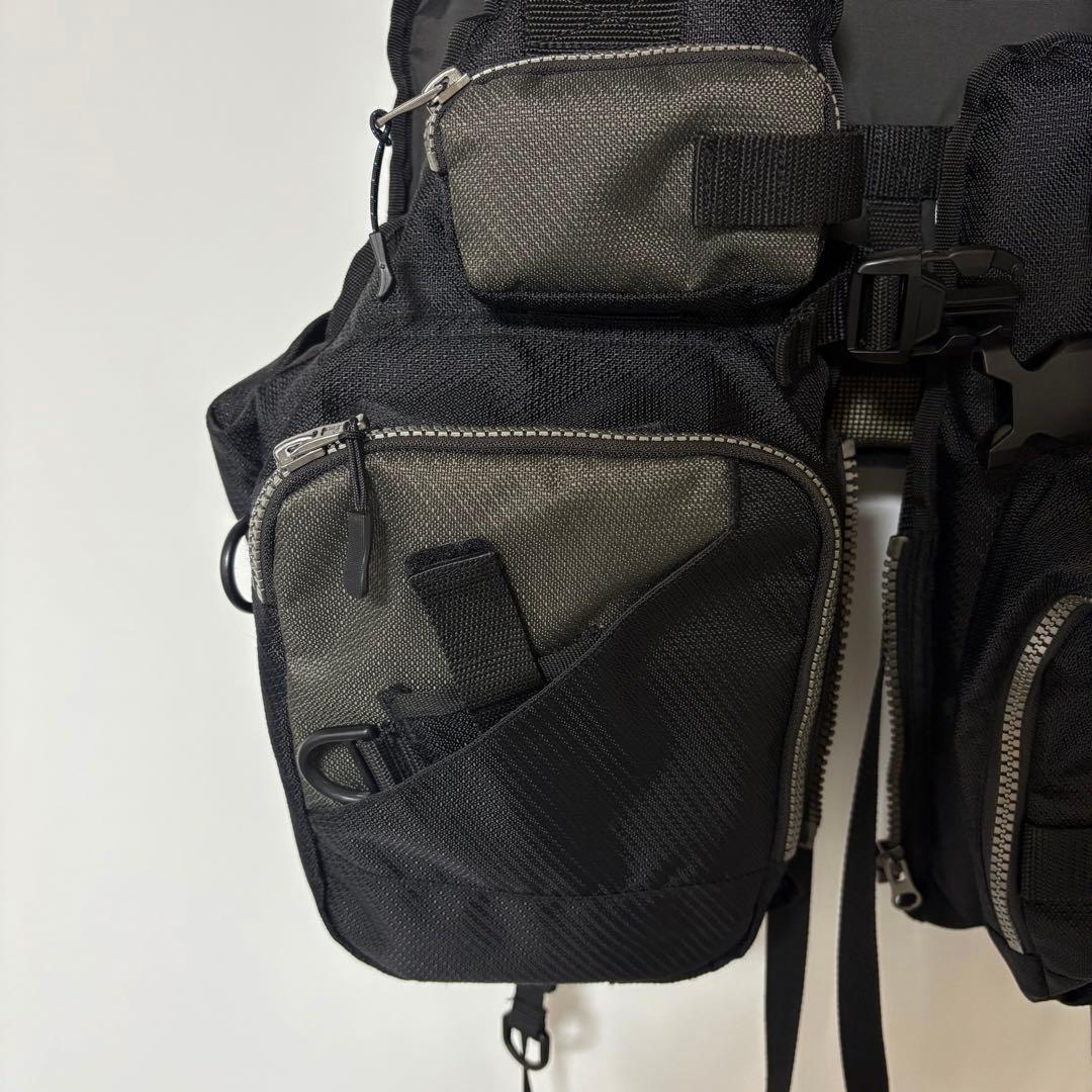 【一度使用しただけの美品】SHIMANOゲームベストVF-024Uブラック