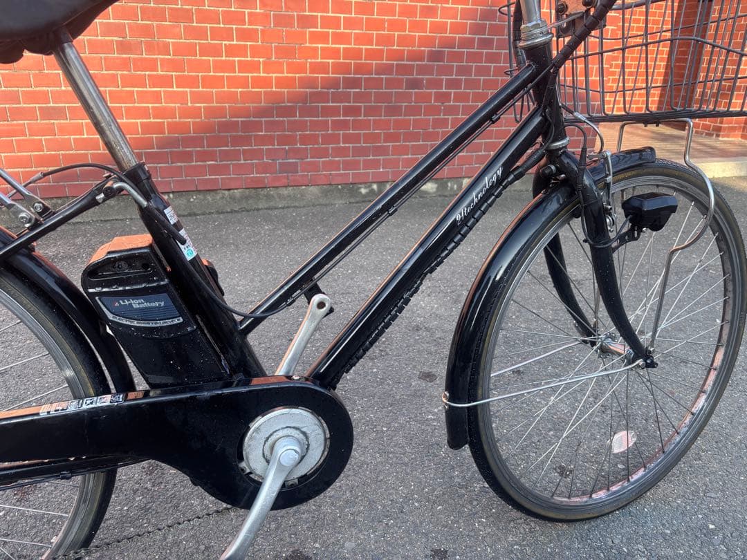 technology電動アシスト自転車 シティタイプ 黒