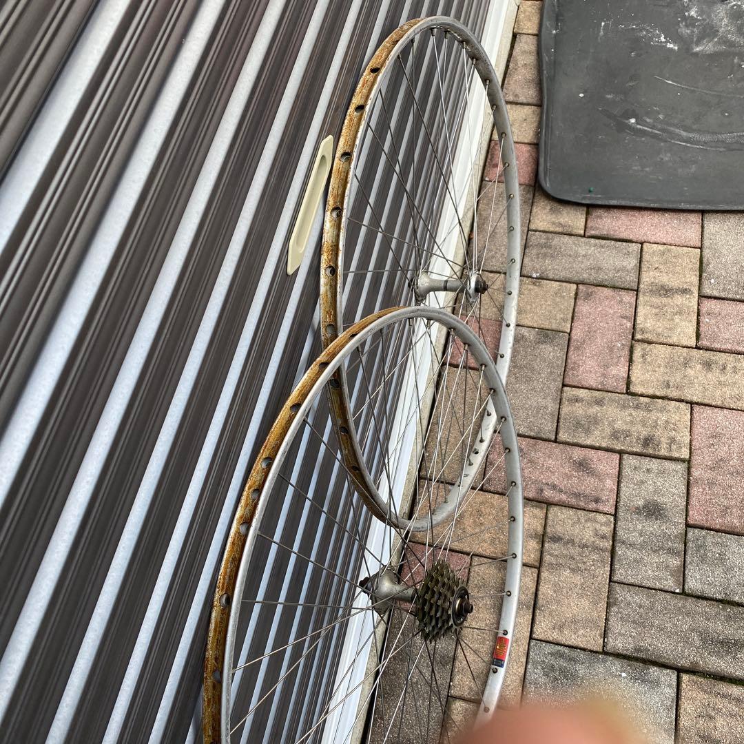 MAVIC SHIMANO600シルバー 完組ホイール