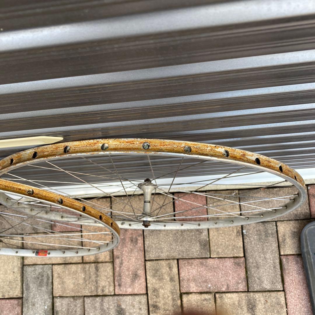 MAVIC SHIMANO600シルバー 完組ホイール