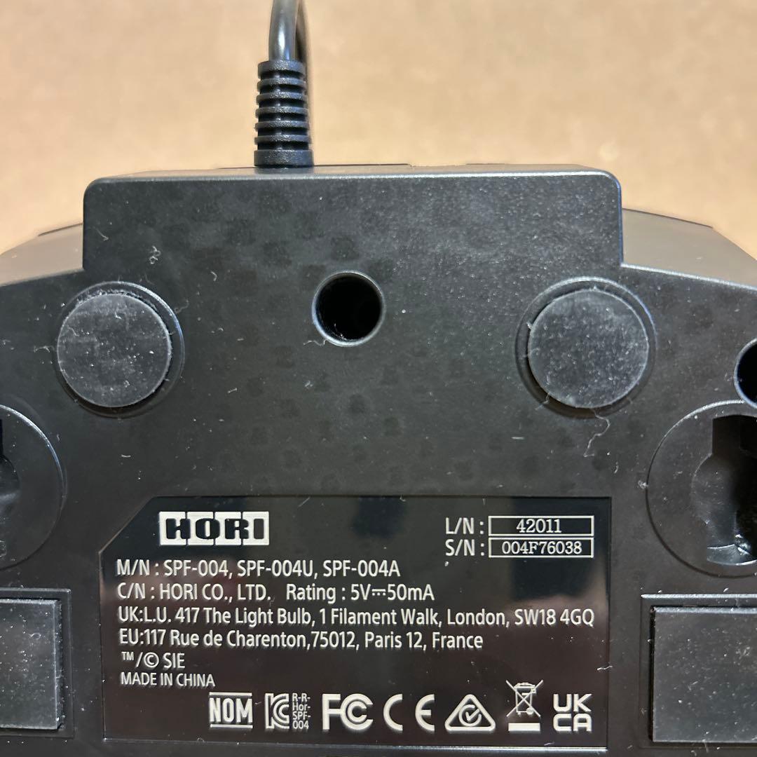 25年10月購入(美品)　レーシングホイールエイペックス (PS4/PS5)