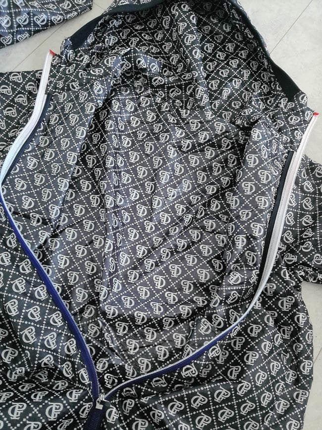 美品 パーリーゲイツ DIAMOND FUSE PERTEX ジャケット ゴルフ