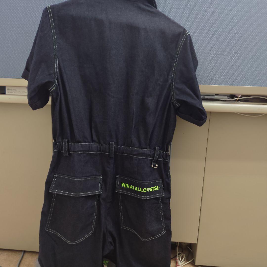 WAAC ダークブルー ショートスリーブ ワンピース