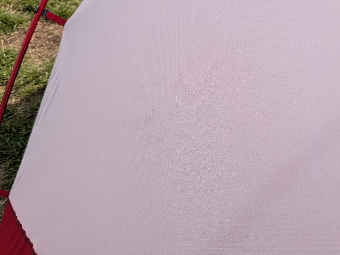 MSR　エリクサー4　フットプリント付き　フライシート欠品