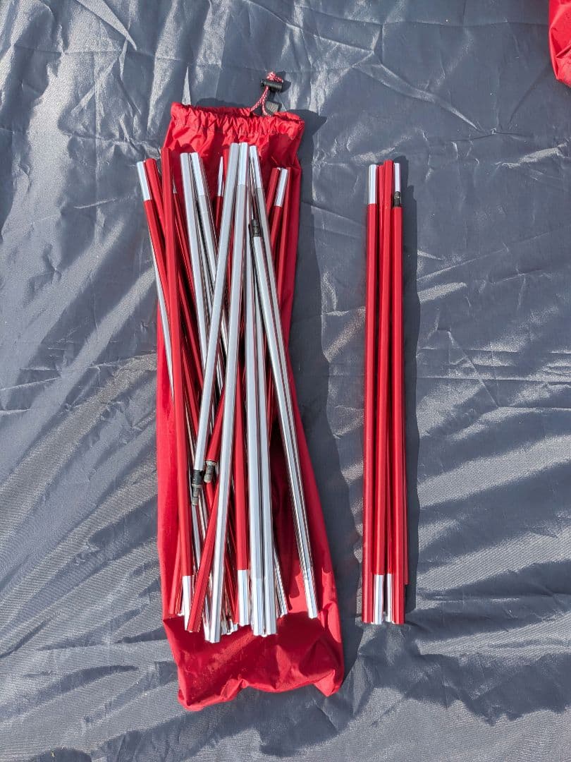 MSR　エリクサー4　フットプリント付き　フライシート欠品