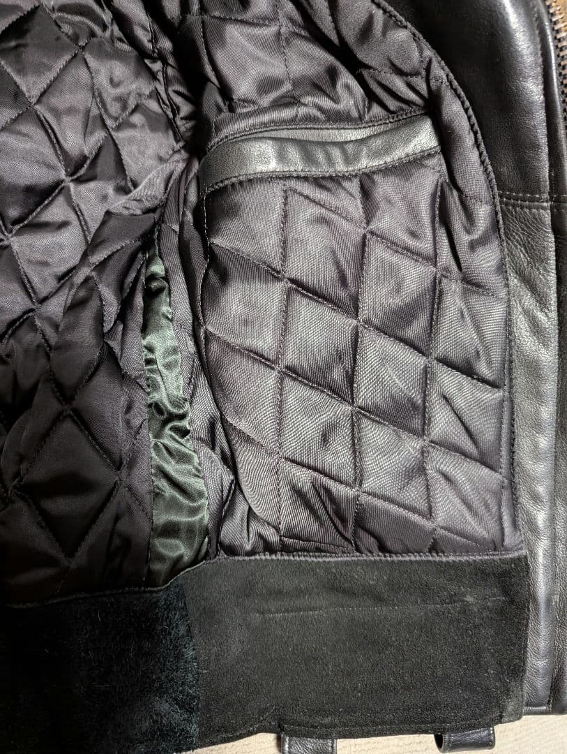 希少 VINTAGE Golden Bear ダブルライダース 38