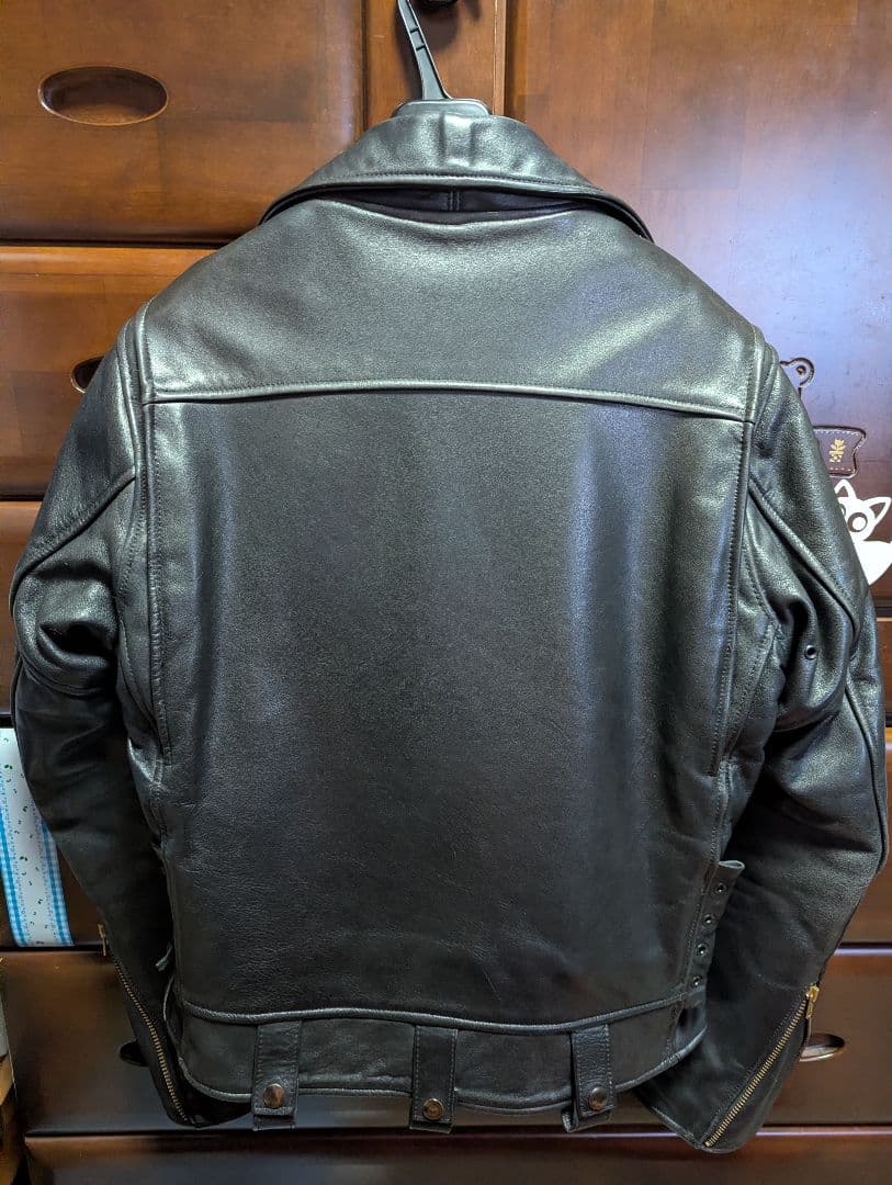 希少 VINTAGE Golden Bear ダブルライダース 38