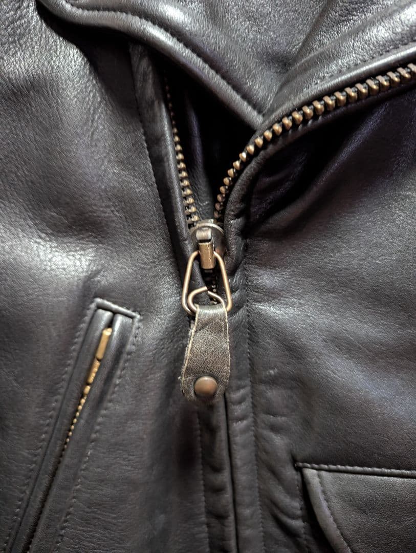 希少 VINTAGE Golden Bear ダブルライダース 38