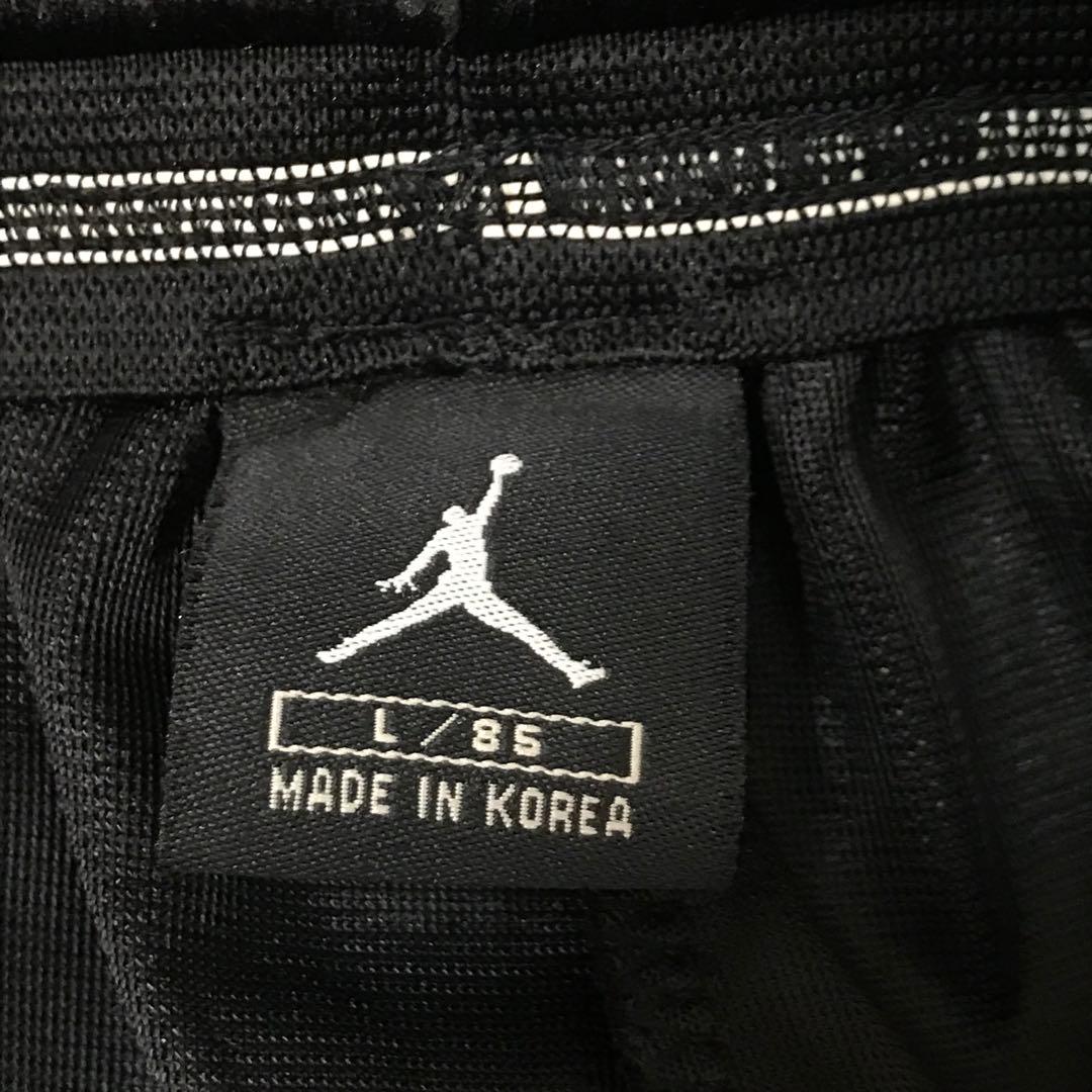 ナイキ　ジョーダン　上下セット　半袖　ハーフパンツ　ロゴ　ビッグサイズ　ブラック