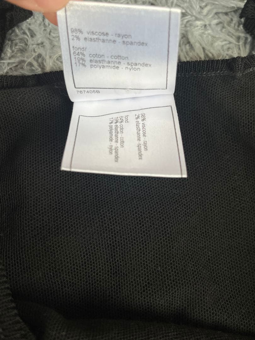 正規品　シャネル　フレンチスリーブ　コルセット　フレアワンピース　ココマーク