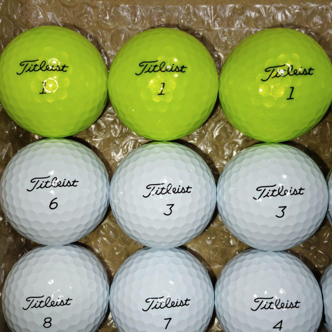 【超超美品!!】タイトリスト PROV1 ロストボール ゴルフボール 24球