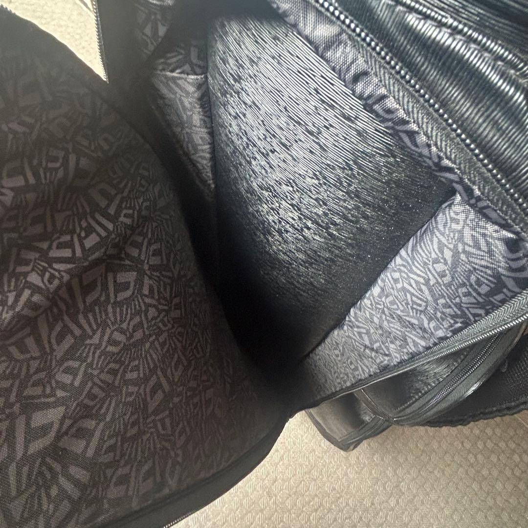 ニューエラ ゴルフバック キャディーバック 5分割　9型 ロゴプリント 黒