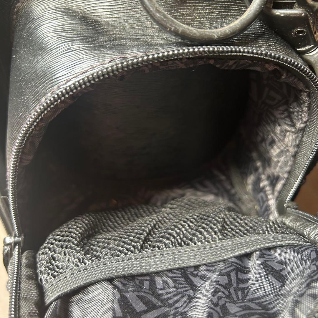 ニューエラ ゴルフバック キャディーバック 5分割　9型 ロゴプリント 黒