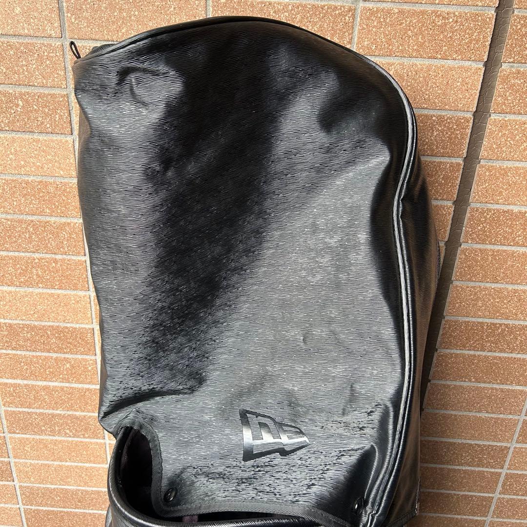 ニューエラ ゴルフバック キャディーバック 5分割　9型 ロゴプリント 黒