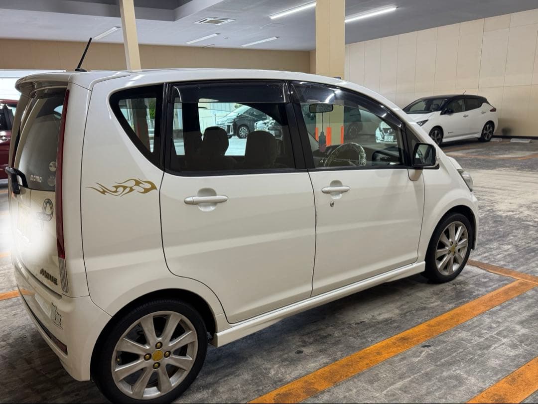 格安 車検たっぷり！ナビ キーレスETC付ダイハツ ムーブl175 ターボ