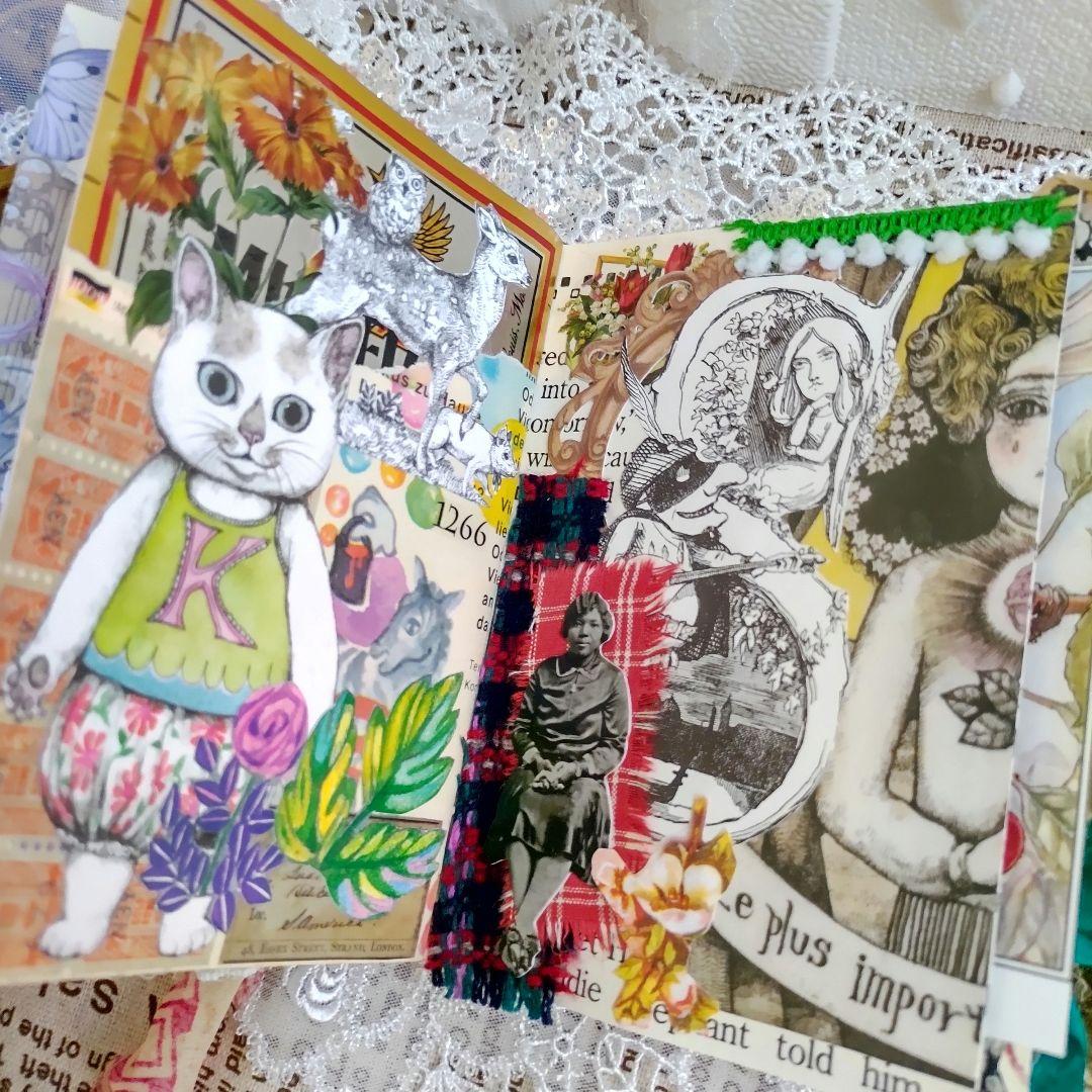 ジャンクジャーナル 雑記帳 フレークシール20枚 おすそ分け