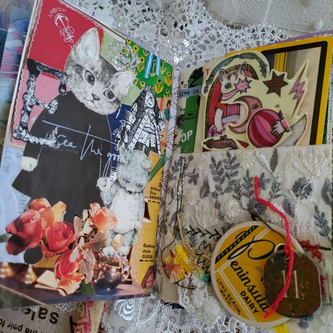 ジャンクジャーナル 雑記帳 フレークシール20枚 おすそ分け