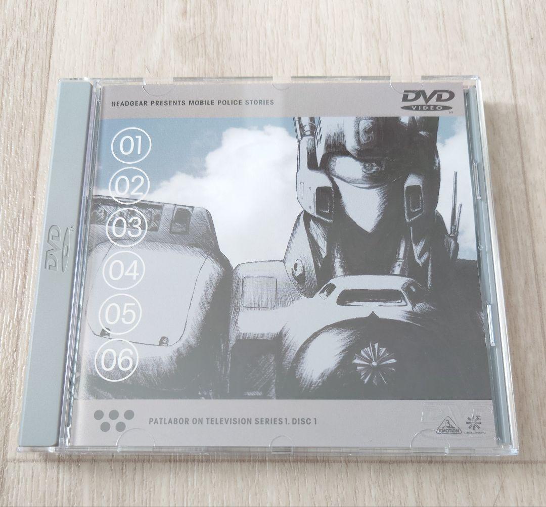 DVD 機動警察パトレイバー ON TELEVISION SERIES 1.