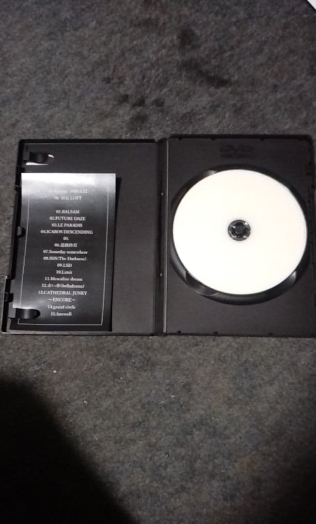 ミュージック g-schmitt DVD live in loft 1988/6/12