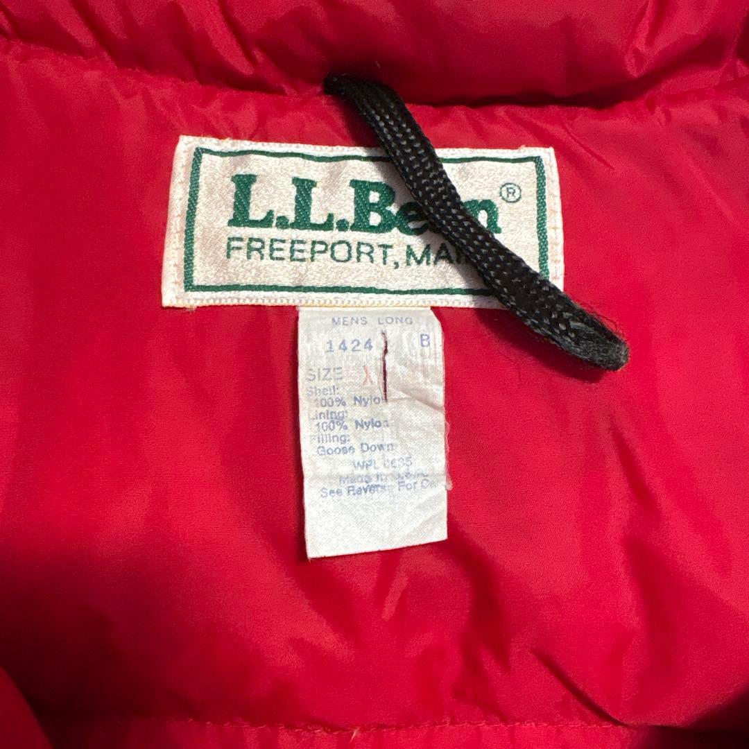 80's USA製 L.L.Bean グースダウンベスト