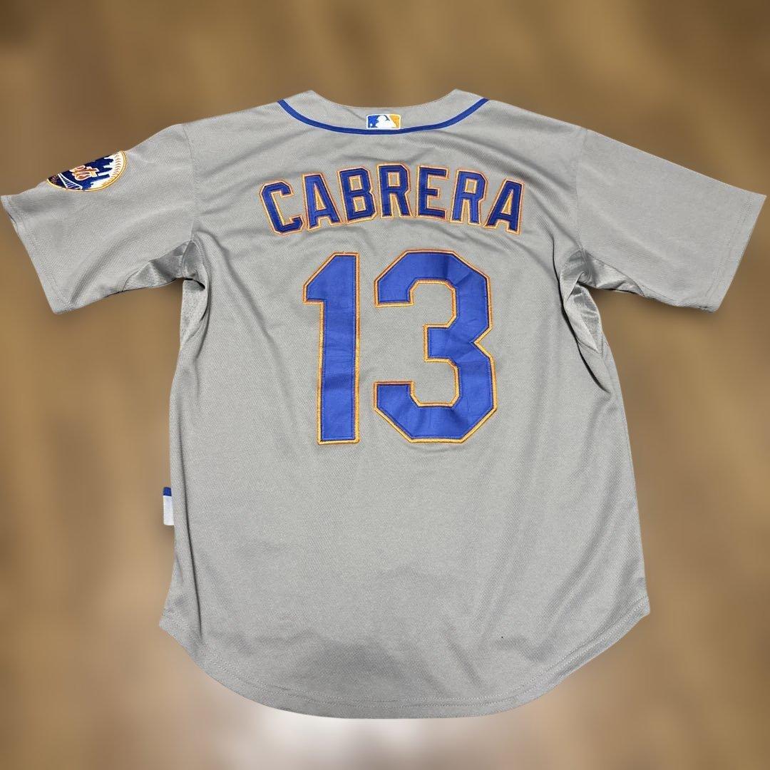 ニューヨークメッツ　ユニフォーム　アスドルバル・カブレラ majestic