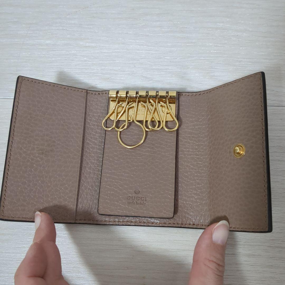 【美品】GUCCI キーケース PETITE MARMONT プチ マーモント