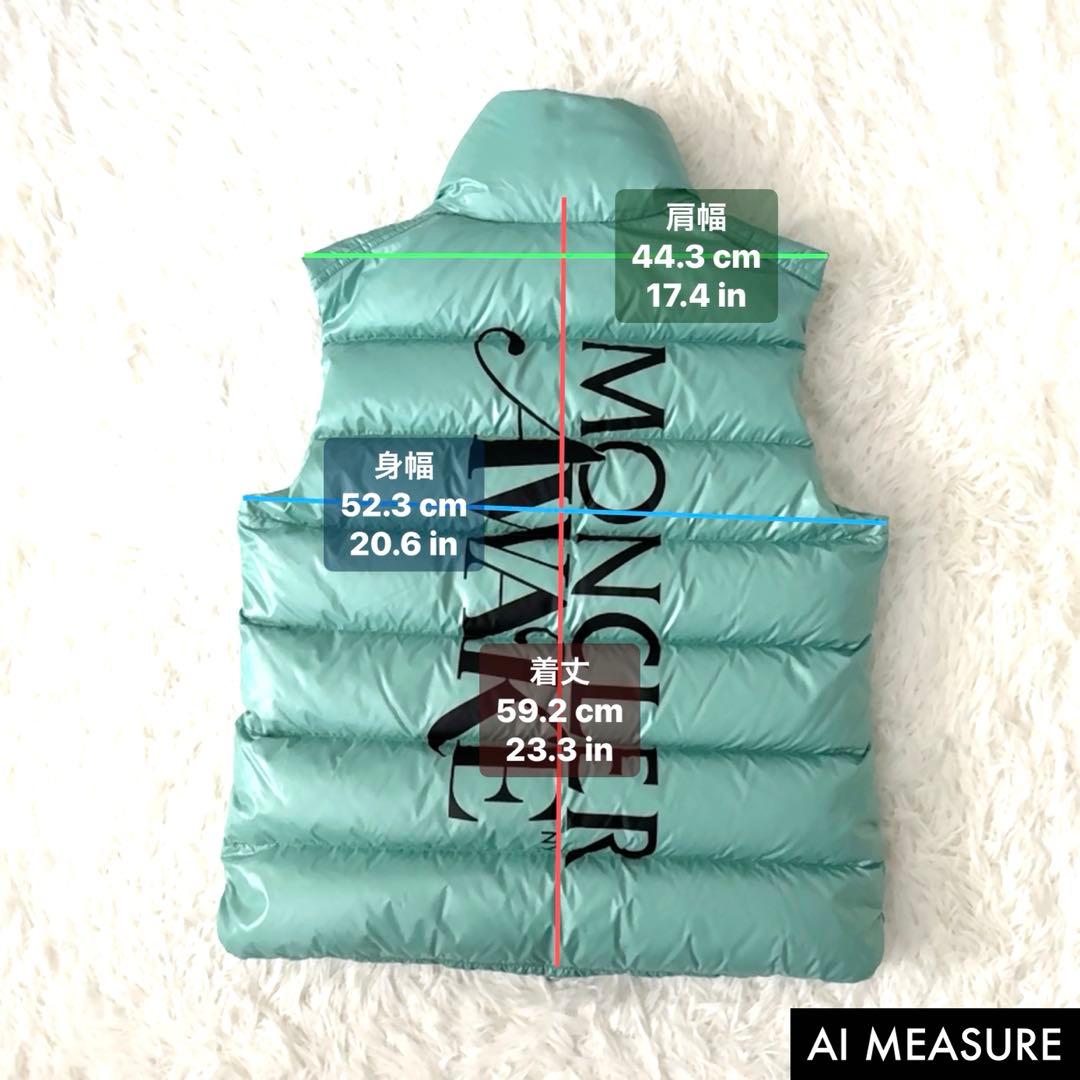 新品 タグ付き モンクレール x AWAKE ダウンベスト GENIUS メンズ