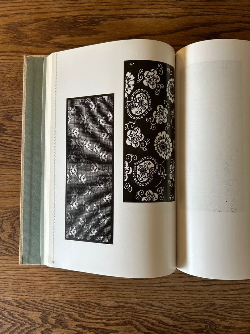 日本の型紙文様　大型本　上巻・下巻セット