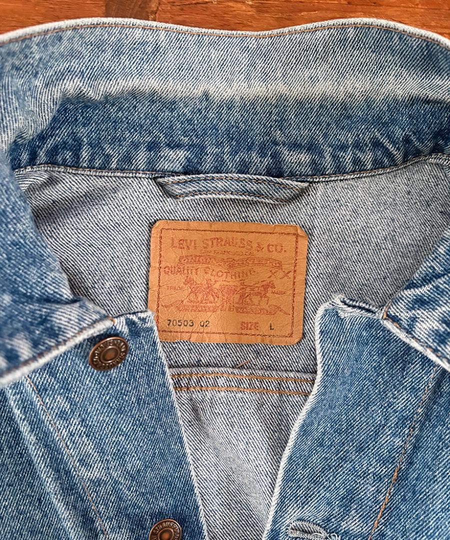 ［90s］Levi’s 70503 02 Denim Jacket / イタリア