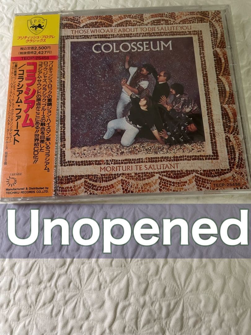 コラシアム/コラシアム•ファースト/未開封ブリティッシュ•プログレクラシックス