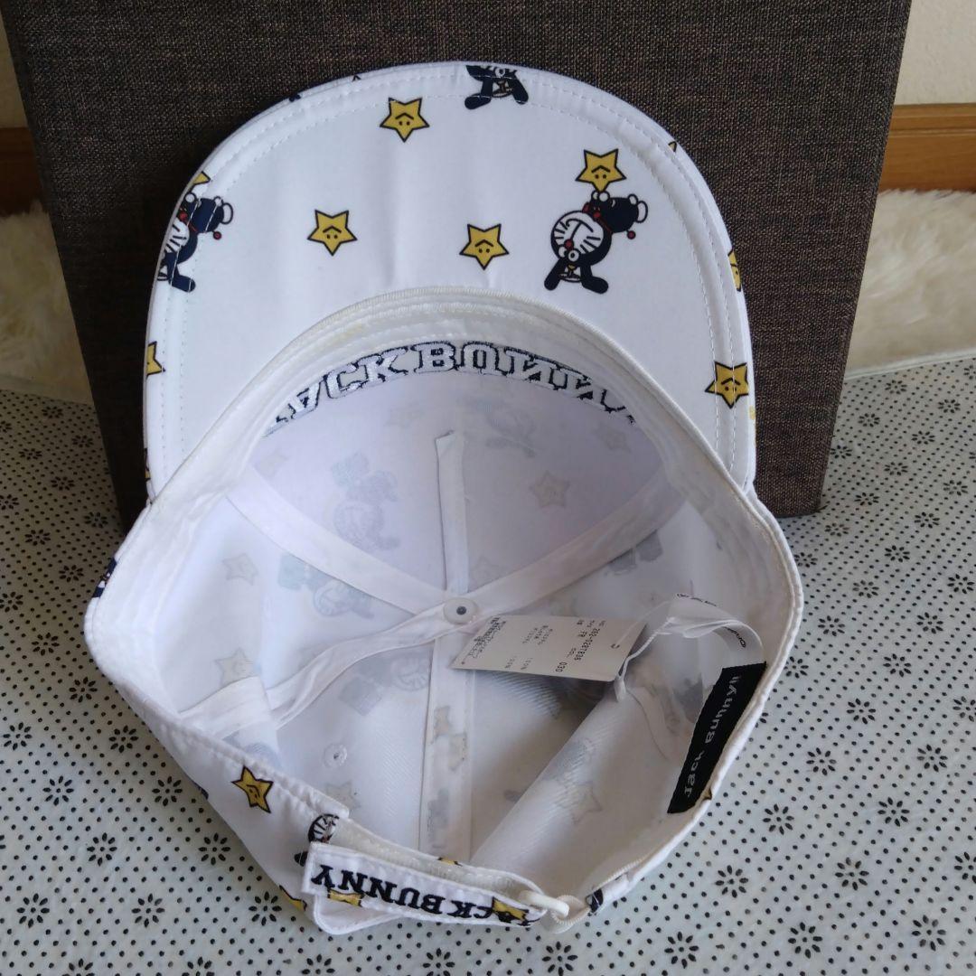 未使用 レア JACK BURNNY ドラえもん ホワイト キャップ